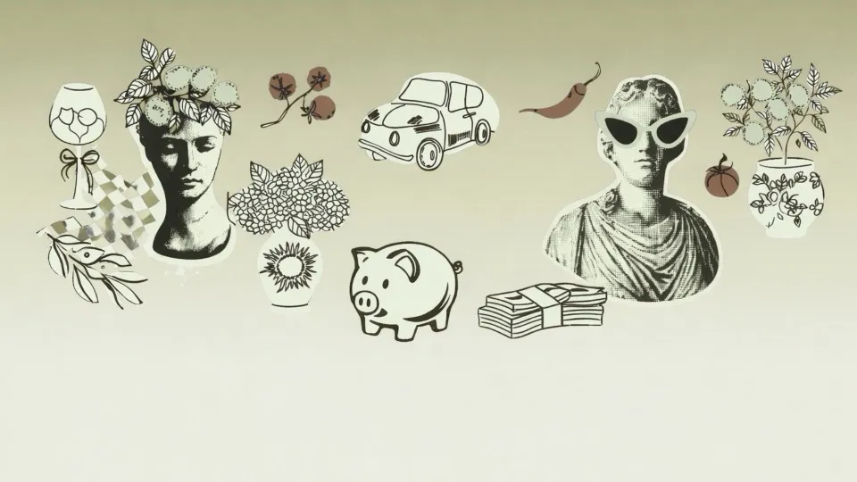 La Dolce Vita collage